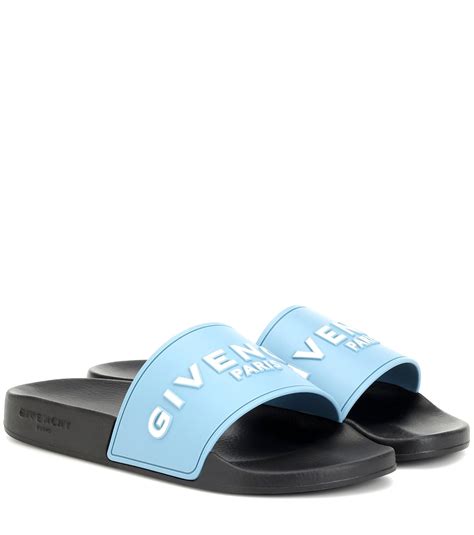 givenchy slides light blue|Givenchy slides cheap.